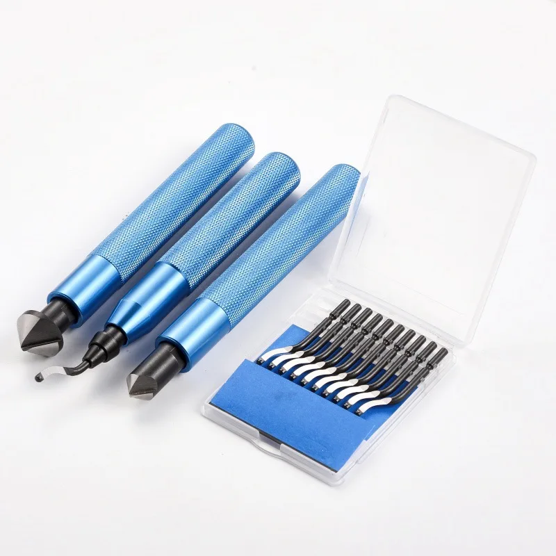 Aluminum Handle BC2011 Trimming Knife, Aluminum Handle Trimmer, Quick Clip Scraper Handle All Metal Bold and Lengthened