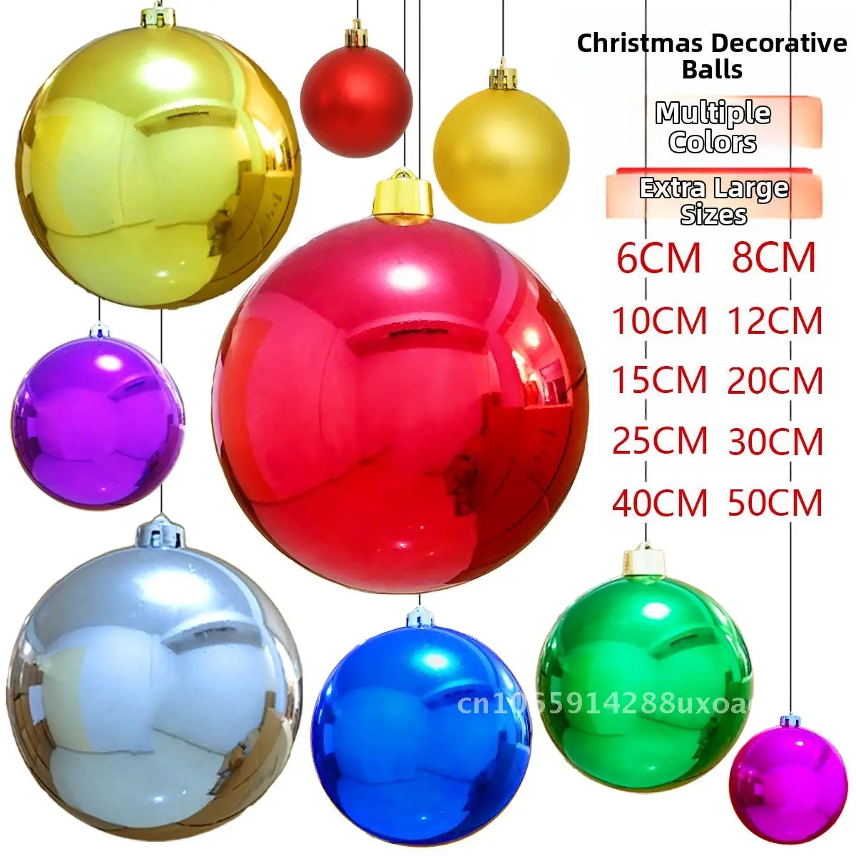 

Christmas Decorative Ball Christmas Ball Christmas Tree Matte Ball Pendant Shopping Mall Christmas Festival Decoration