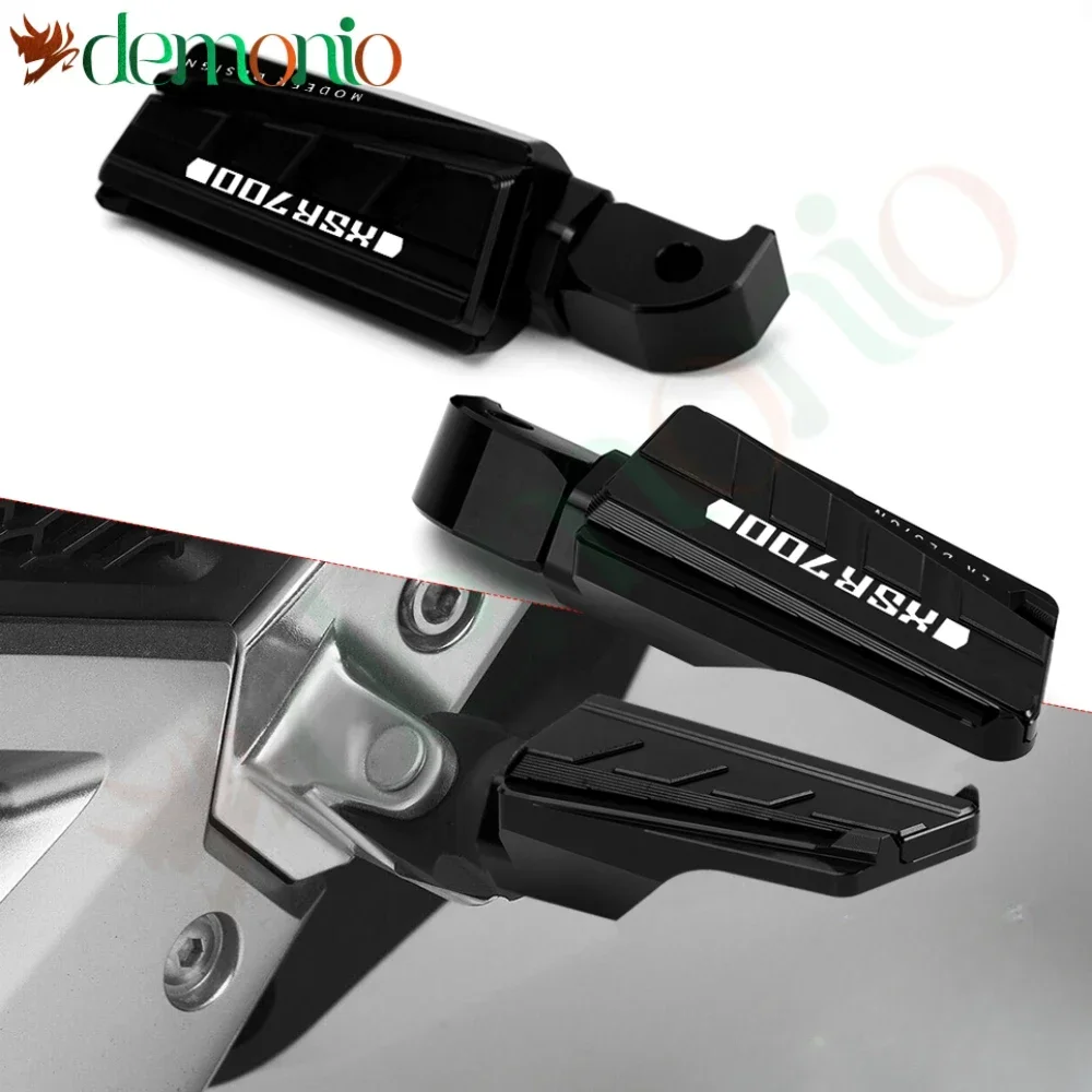 

Алюминий с ЧПУ для мотоцикла YAMAHA XSR700 XSR 700 900 XSR900 XSR, аксессуары, задние подножки, подставки для пассажиров, подножки 2016-2022