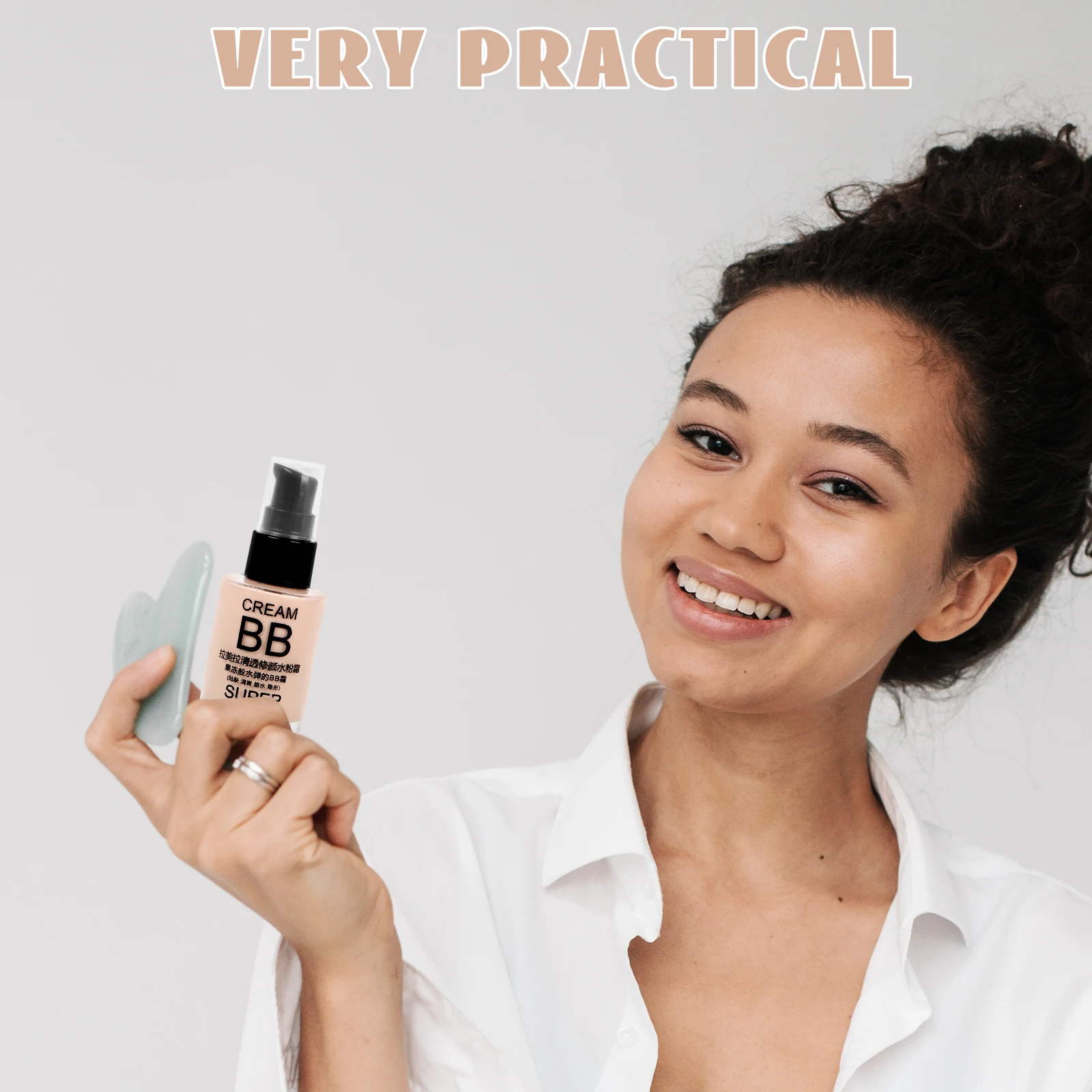 Crema idratante Fondotinta liquido Copertura a lunga durata Protezione SPF Crema idratante per il viso Trucco colorato Correttore Colore