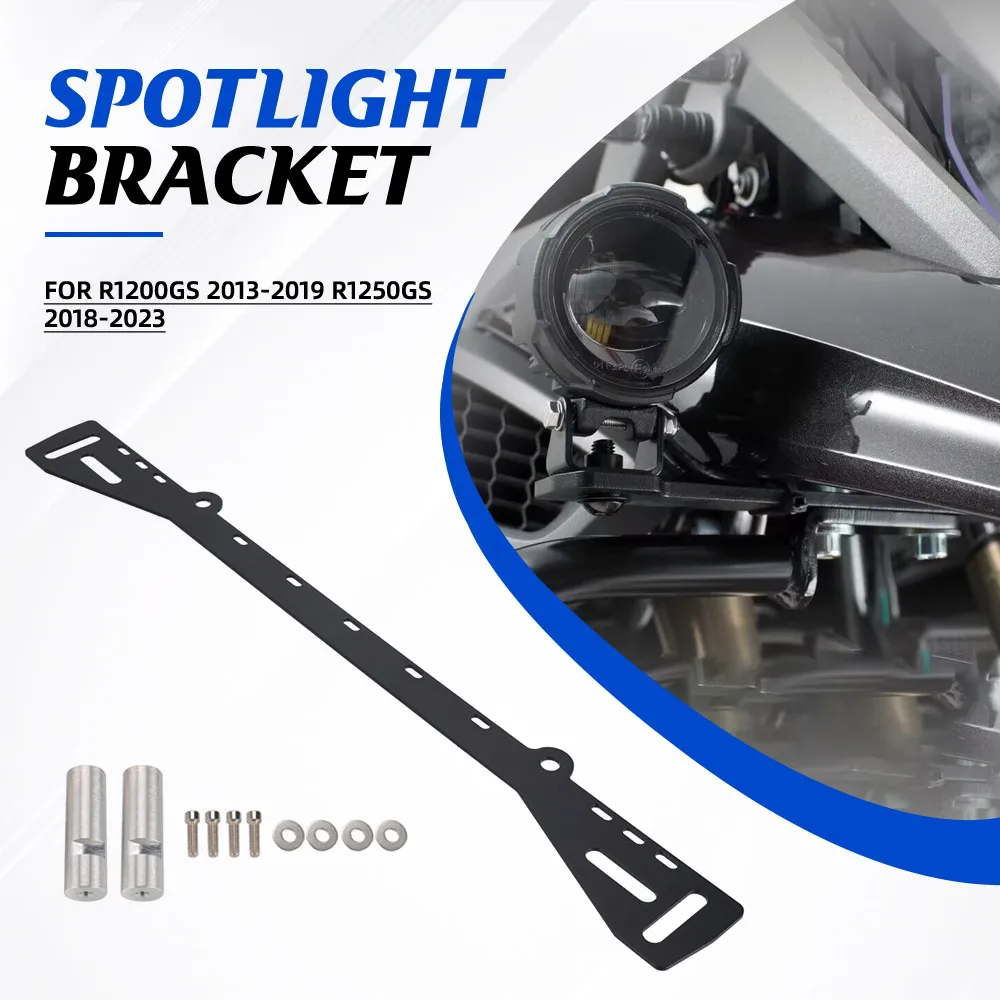 For BMW R1200GS 2013-2019 R1250GS 2018-2023 2022 Fog Lights Auxiliary Bracket Light Mounts Spotlight Bracket Spot Light Holder