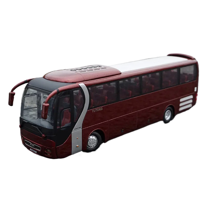 المصنع الأصلي 1:42 Yutong MAN Lior Star ZK6120R41 نموذج حافلة جولة فاخرة سبيكة دييكاست مدرب حافلة طبق الأصل لهواية الكبار Col