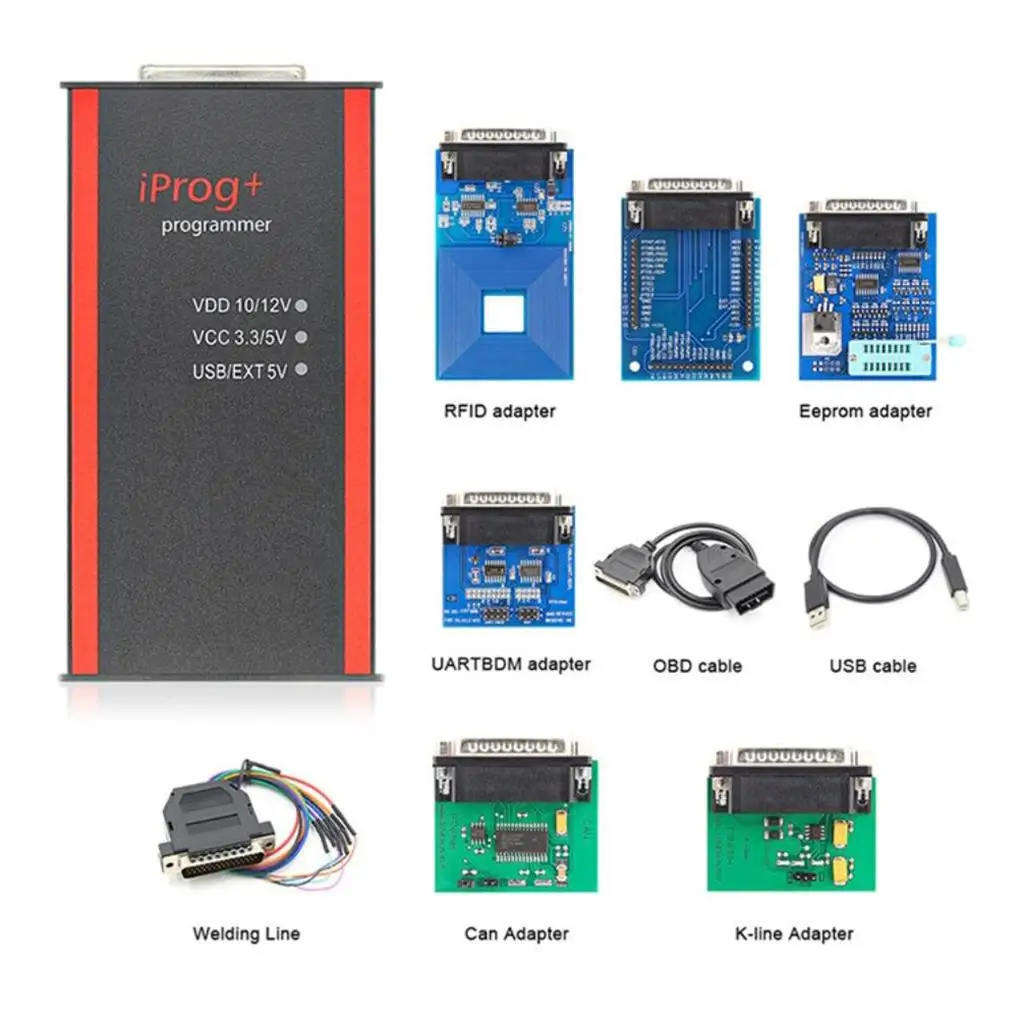 

Iprog Iprog Pro Programmer Lightweight Smart Diagnostic Tool Adapters