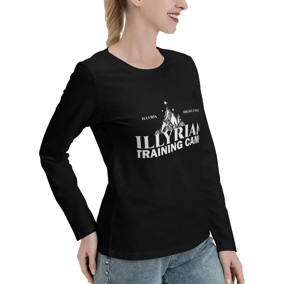 Illyrian Training Camp, Cassian, Azriel, Rhysand, ACOTAR, Night Court, A Court of Thorns and Roses Long Sleeve T-Shirts