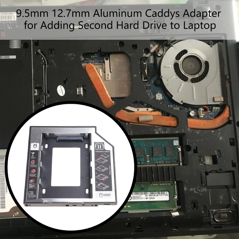 

Q5WA ноутбук оптический отсек 9,5 мм 12,7 мм SSD HDDS Caddys для улучшения хранения данных