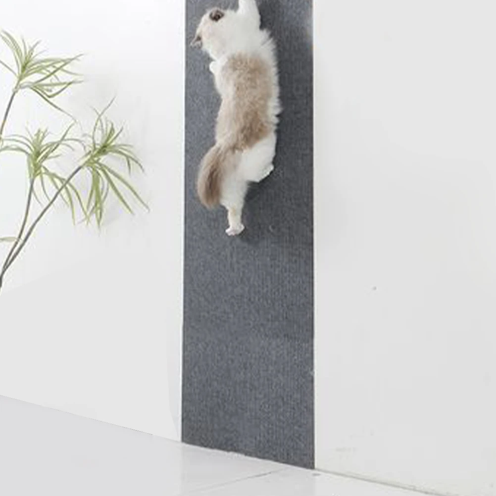 

Self-Adhesive Cat Scratcher For Furniture Protector Diy Climbing Scratcher Cat Wall Mat Carpet Couch Chair Bed