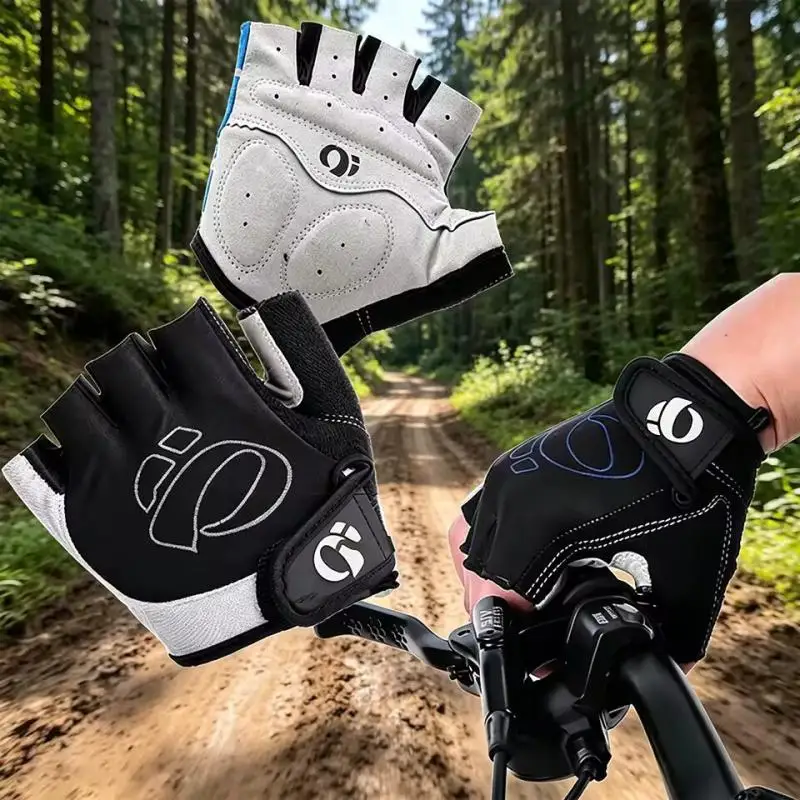 Half Finger Bike Gloves Anti-Slip Shock Absorbing Breathable for MTB Road Bike Gym Training Cycling Accessories