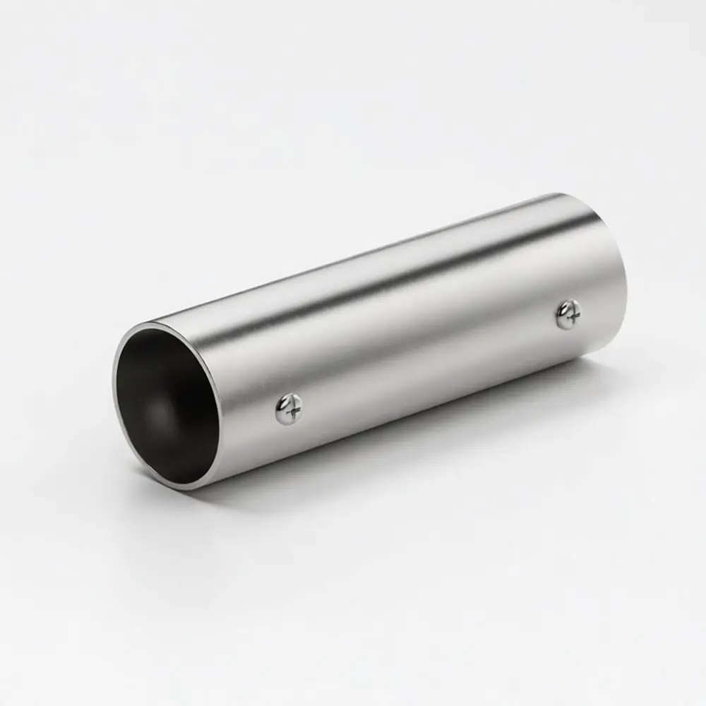 Universal Steel Pipe Connector Fitting For Round Tube Assembly Durable Metal Corner Joint Fastener For Shelf Rack