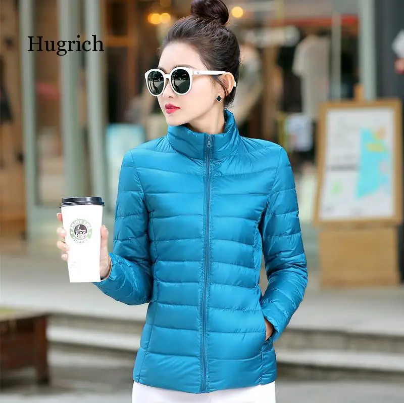 

Womens Jacket Coats Detachable Hat 2021 Autumn Winter Female Coat Duck Down Removable Hooded Light Thin Slim Style Plus Size 5XL