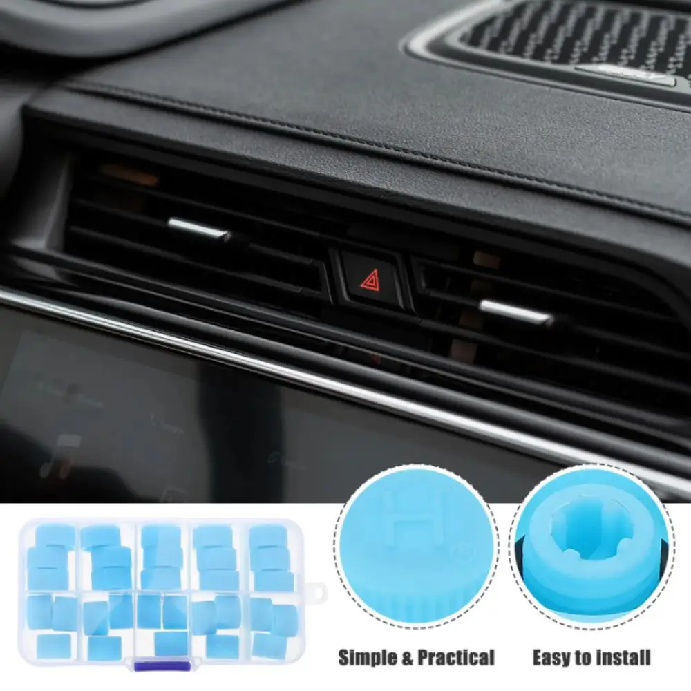 

Part 30 Pcs Set Air Conditioner Part Auto Universal Valve Core Cap Interior Car High Low Side Port Cap Air Conditioning Charging