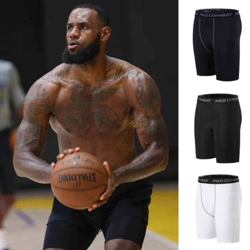2026 Men Compression Short Running Tights Men's Quick Dry Gym Fitness Sport Leggings Running Shorts Male Underwear Sport Shorts