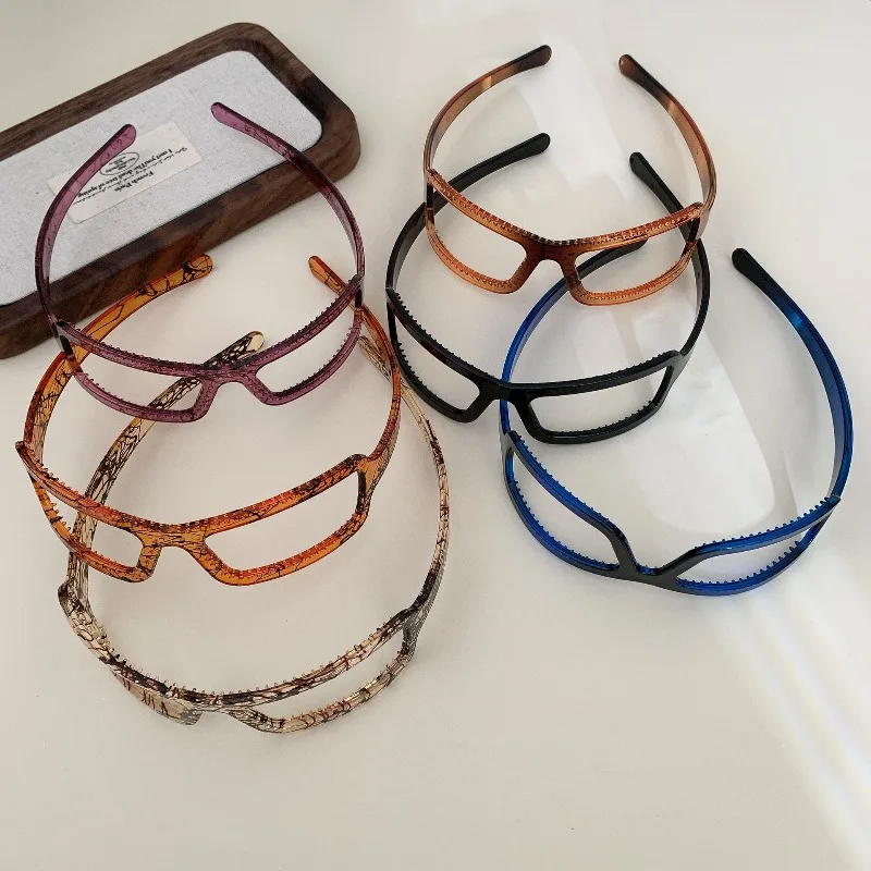 

Ободок для волос с зубчиками для женщин и девушек, не давящий на голову, нескользящий, универсальный, для повседневного использования, летний аксессуар для волос