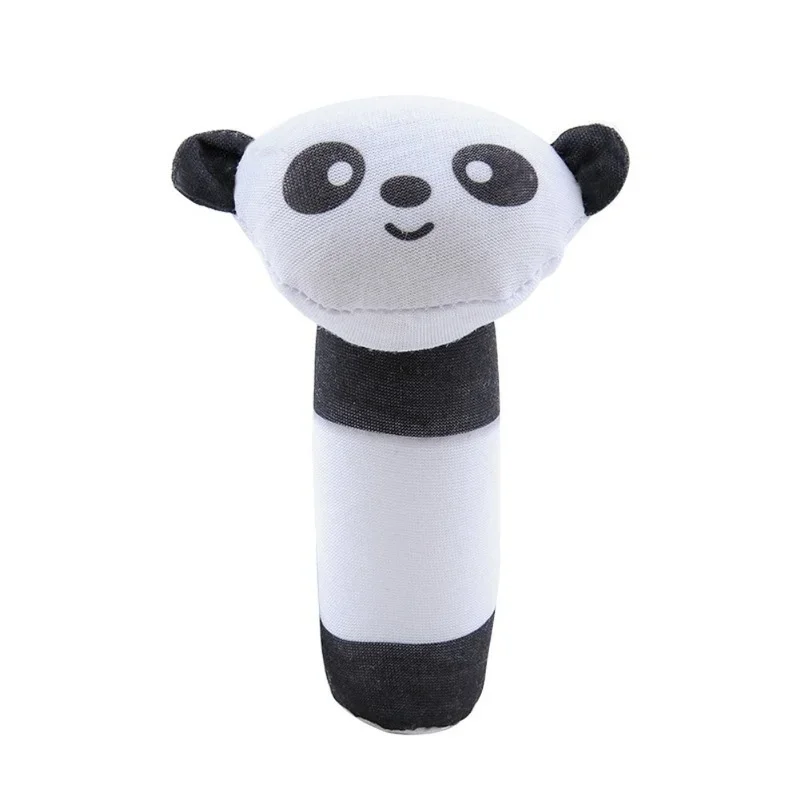 Newborn Baby Toys 0-12 Months Cartoon Animal Baby Plush Rattle Mobile Bell Toy Infant Toddler Early Educational Toys