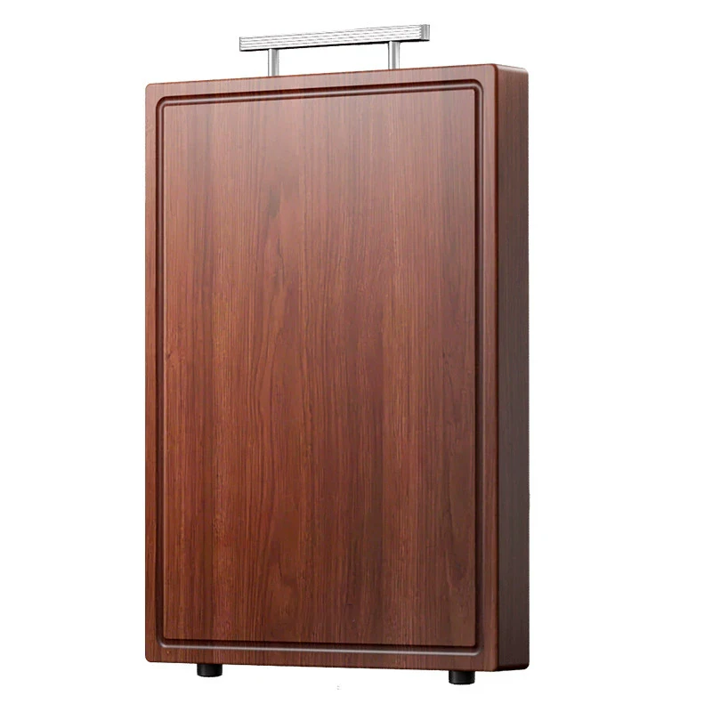 Ebony Wood Cutting Board Antibacterial Mildew-Proof Solid Wood Chopping Board Home Kitchen Specialized Butcher Panel