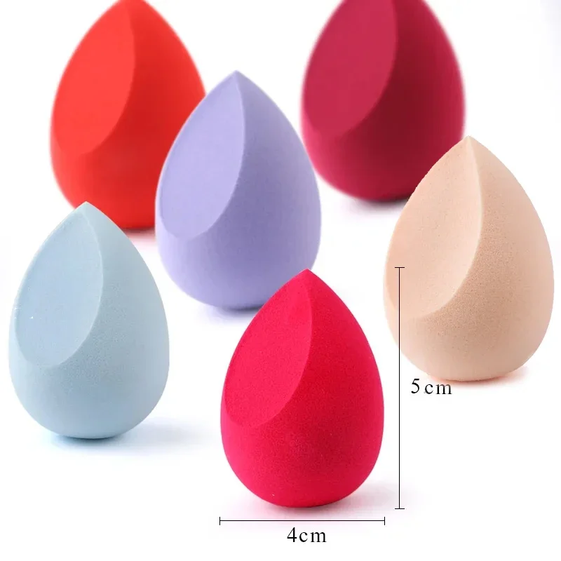 New 20/5/1pcs Makeup Sponge Concealer Smooth Cosmetic Powder Puff Cut Shape Foundation Water Drop Bevel Make Up Blender Tools