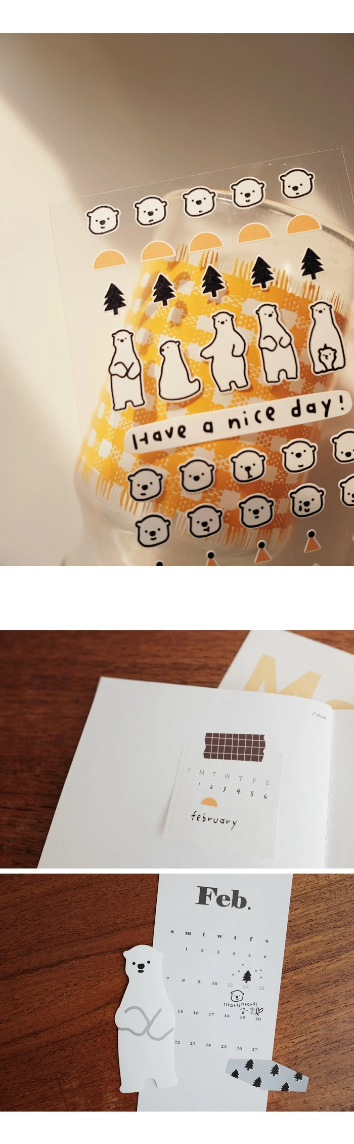 Suatelier Mini Aufkleber Koreanische Cartoon Dinosaurier Tier Scrapbooking DIY Nagel Aufkleber Junk Journal Tagebuch Dekor Handwerk Liefert – Detail 9