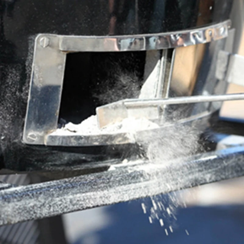 

Грабли из нержавеющей стали для угольного пепла, инструмент для барбекю, инструмент для пепла, грабли для покера для угольного курильщика, дровяная печь Silver-A57M