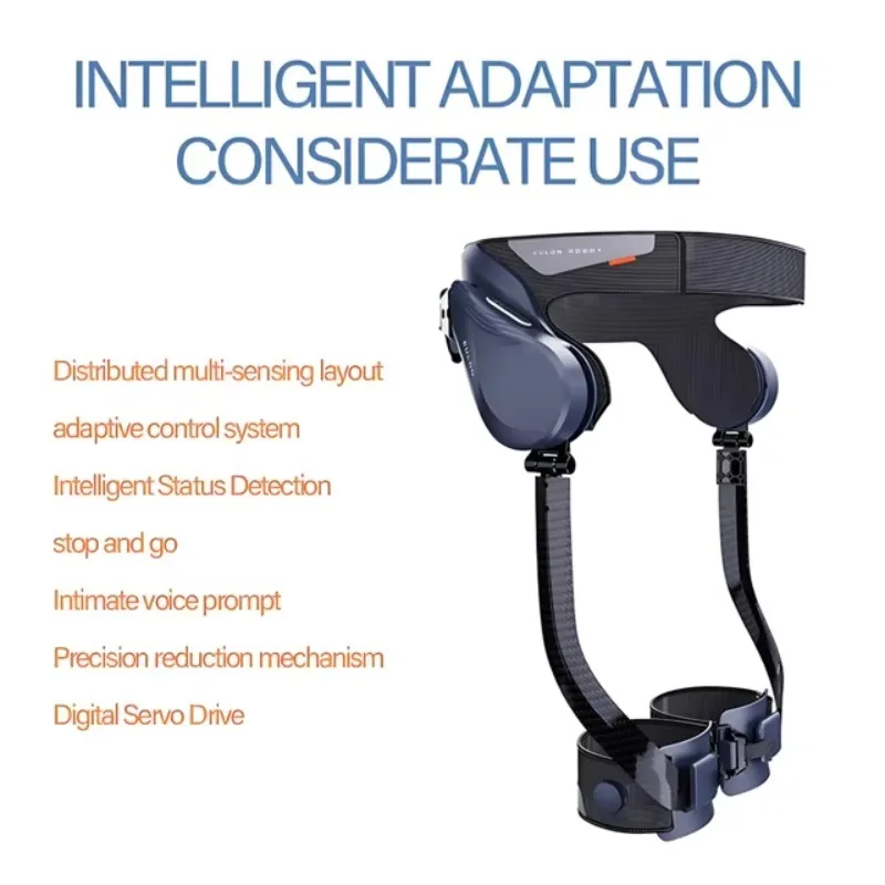 50% Power-Assist Robotic Legs Exoskeleton Walking Aid for Elderly & Stroke Patients Rehabilitation Equipment