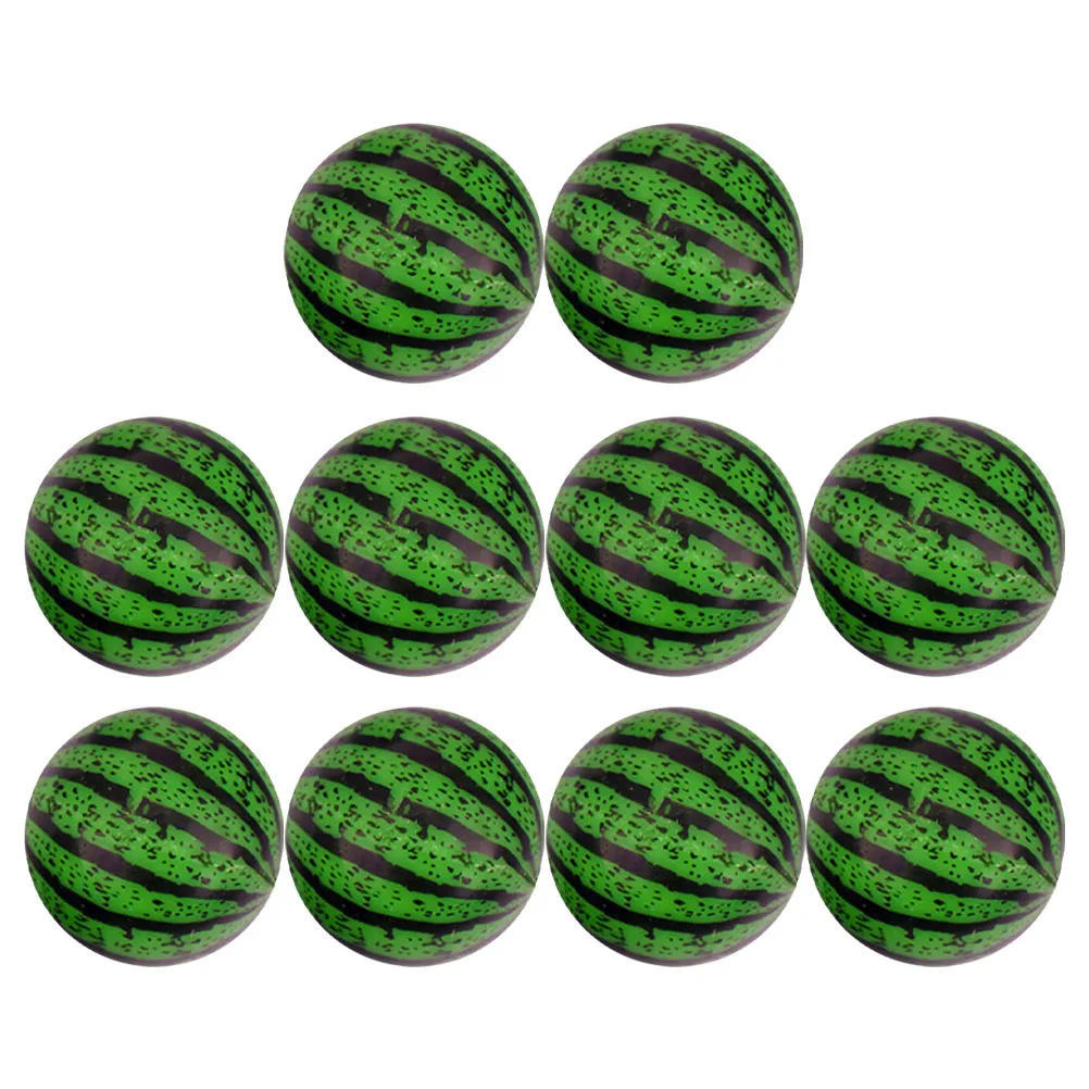 

20pcs Plastic Watermelon Bouncy Ball Kids Educational Hand Foot Coordination Recess Party Favor Gift For