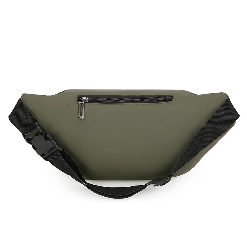 Unisexowe, wielofunkcyjne nerki o dużej pojemności, wodoodporne, nylonowe torby biznesowe, modne torby crossbody na ramię do noszenia na piersi, idealne do podróży i pracy.