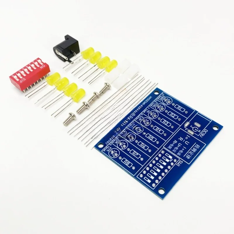 LED Lamp Current Test Parts, Ohm's Law Verification Board, Teaching Experiment Training DIY Electronic Welding Kit