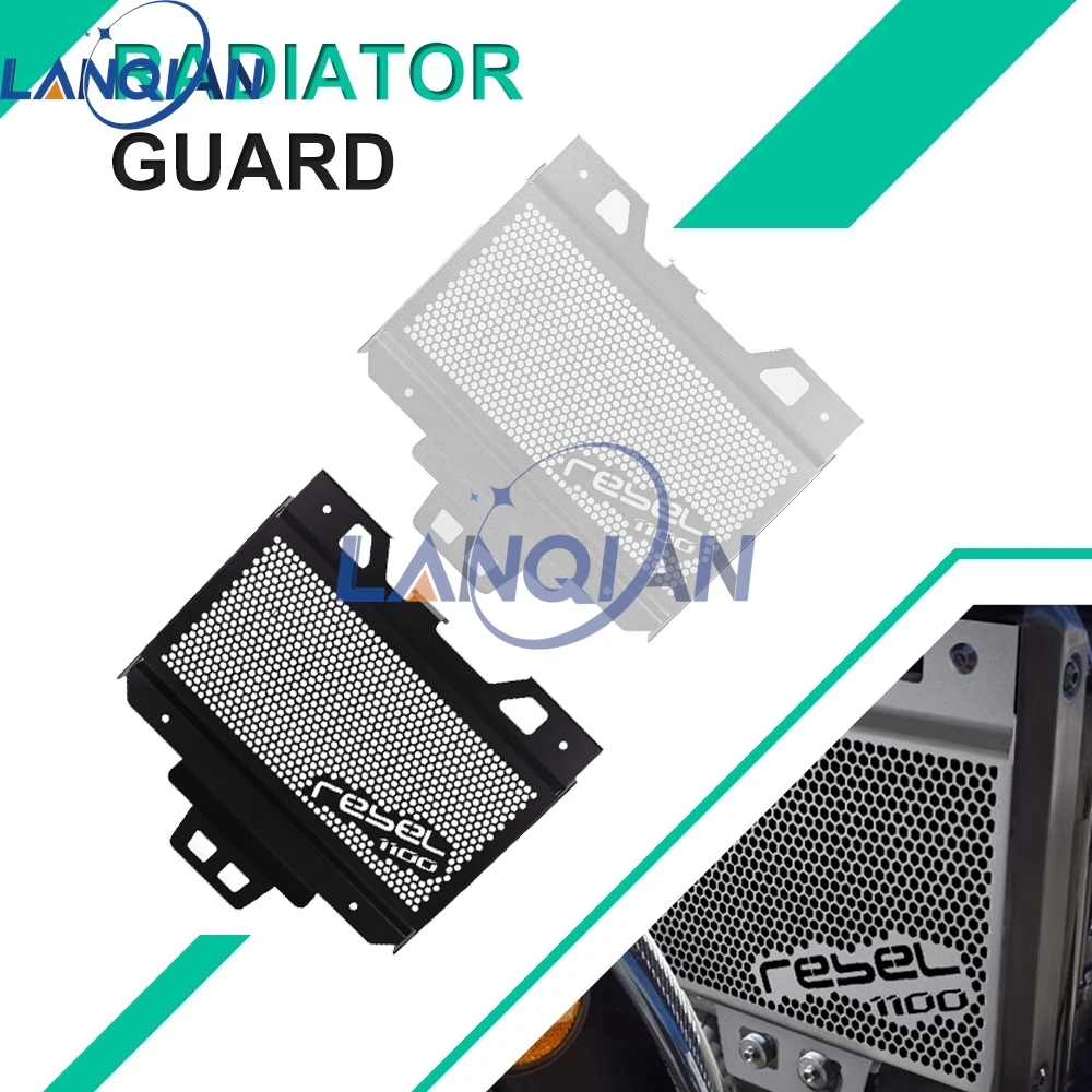 

Motorcycle Radiator Protector Guard Grill Cover For Honda CMX 1100 Rebel1100 DCT Rebel cmx1100 2021 2022 2023 2024 2025 CMX1100