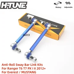 Front 12mm Ball Joint Adjustable Anti-Roll Sway Bar Link Kits For Ranger T6 T7 PX I II / Everest / MUSTANG 4WD 2012++