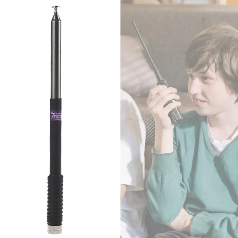 W89C 8.35inch 136-174MHz متين GPS هوائي تلسكوبي قوي قابل للطي ذكر