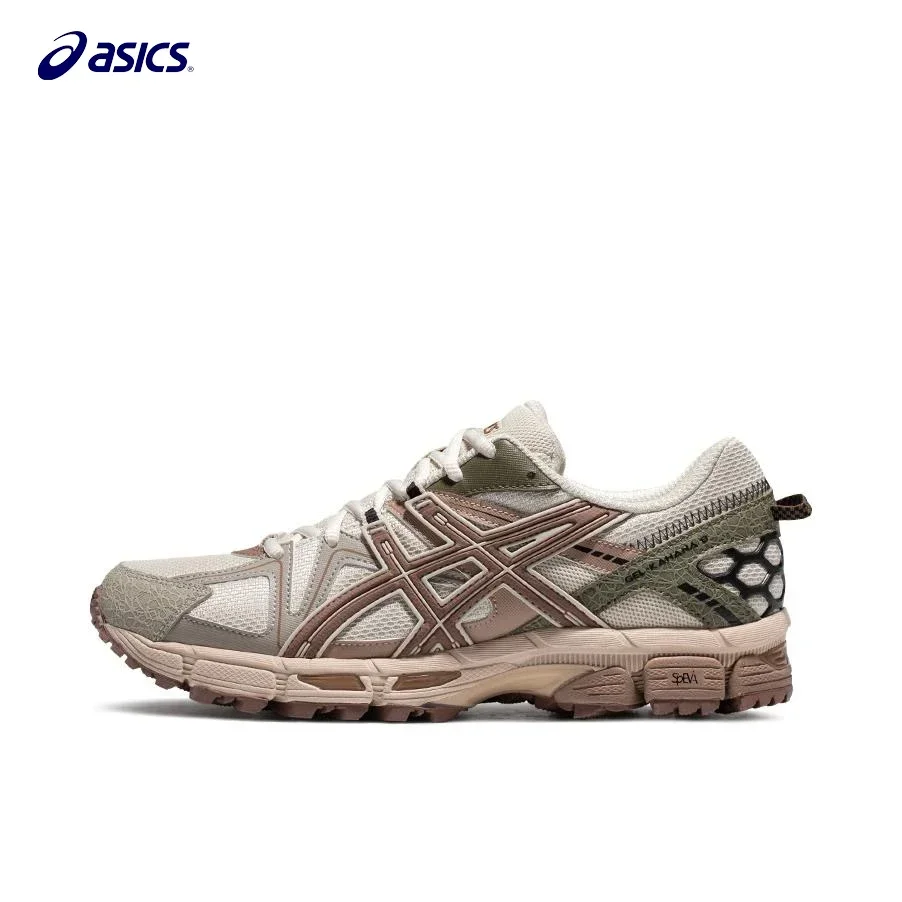 Asics Gel Kahana 8 Cross-country Height-increasing Mesh Running Shoes Vintage Outdoor Breathable  Sport Sneakers