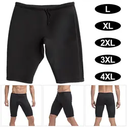 Men's 3mm Neoprene Diving Wetsuit Shorts Snorkeling Swimming Pants for Water Sport Surf Beach Activities L/XL/2XL/3XL/4XL