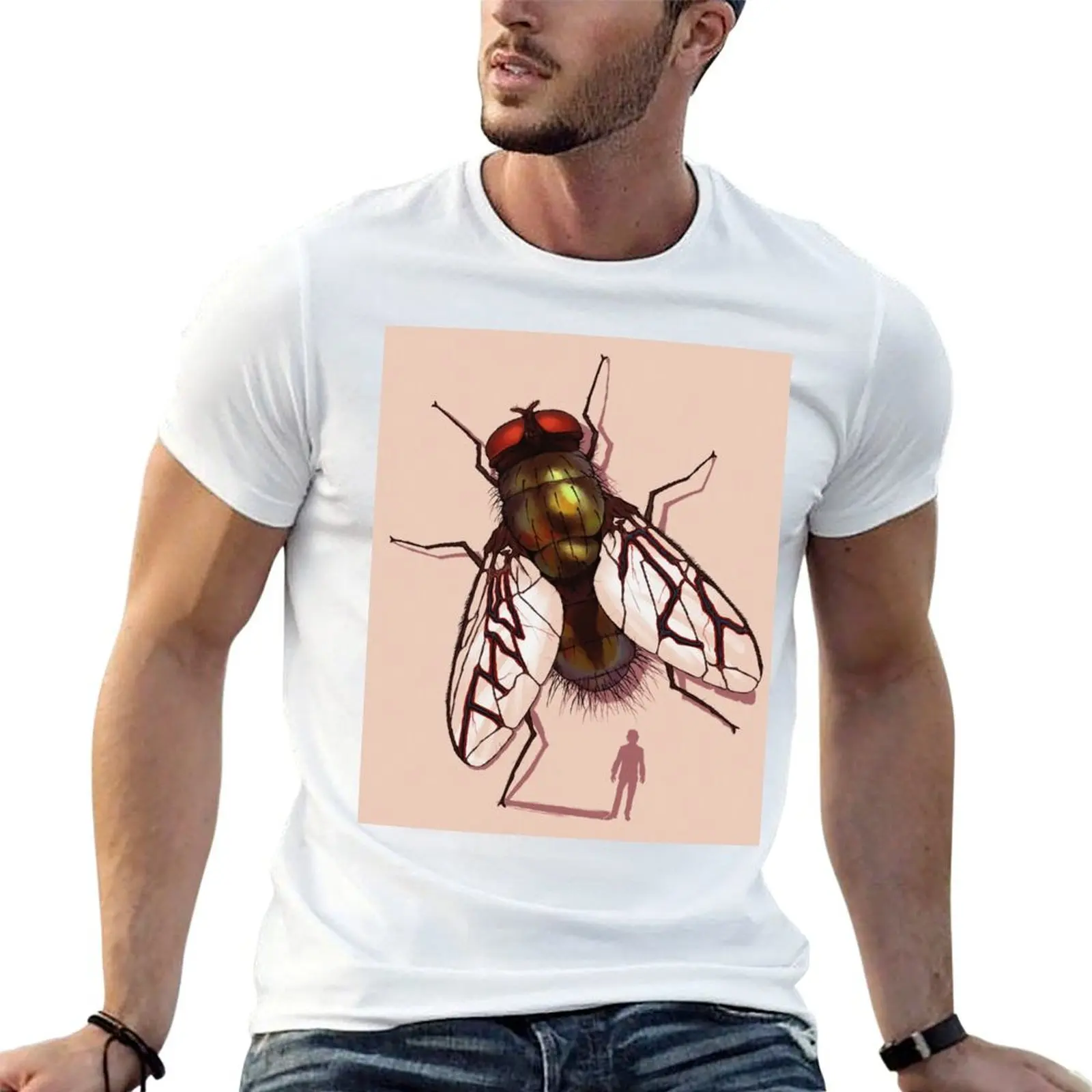 

David Cronenberg's The Fly T-Shirt cotton tshirt 100% cotton t shirts high quality T-Shirt