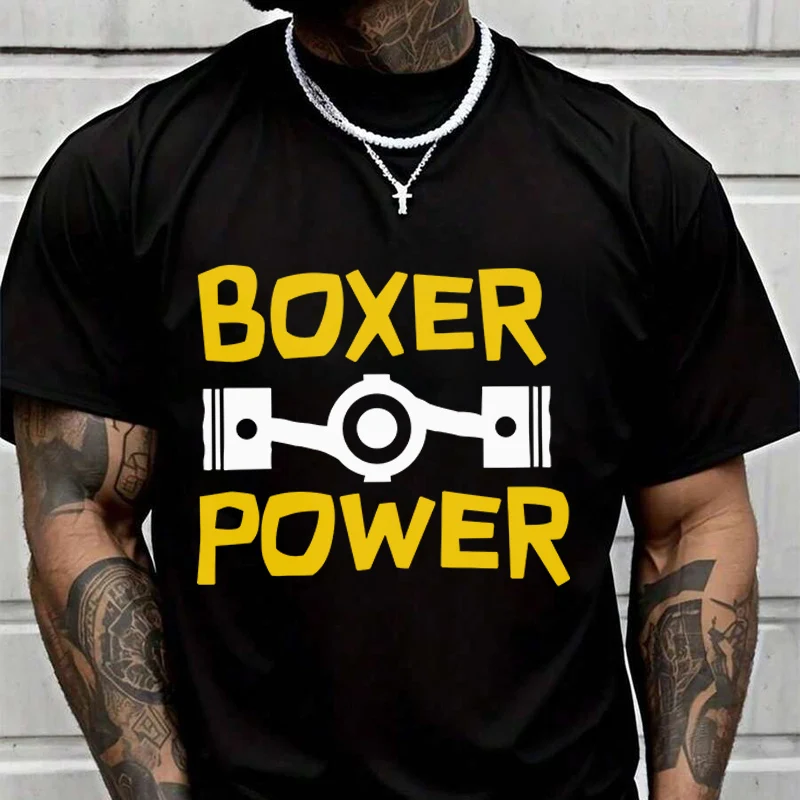 

R1200gs 1200 Gs R Boxer Engine Creative Print T Shirt Summer Short-sleeved Casual Tee Men Women Streetwear Loose T-shirt