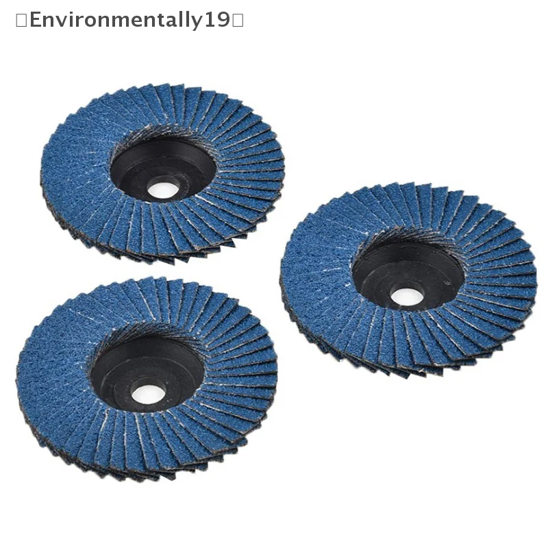 1pc 75mm 3 Polegada disco de lixamento aba plana 80 grit rebolos lâminas corte madeira para moedor ângulo