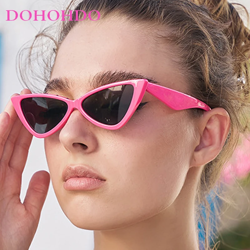 

Vintage Luxury Brand Designer Cat Eye Women Sunglasses Fashion Small Frame Sunglasses Men Outdoor Travel Eyeglasses Female UV400