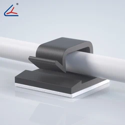 20/50/100PCS cable clamps, adhesive cable organizer clamps, office and household clamps ,fermacavi