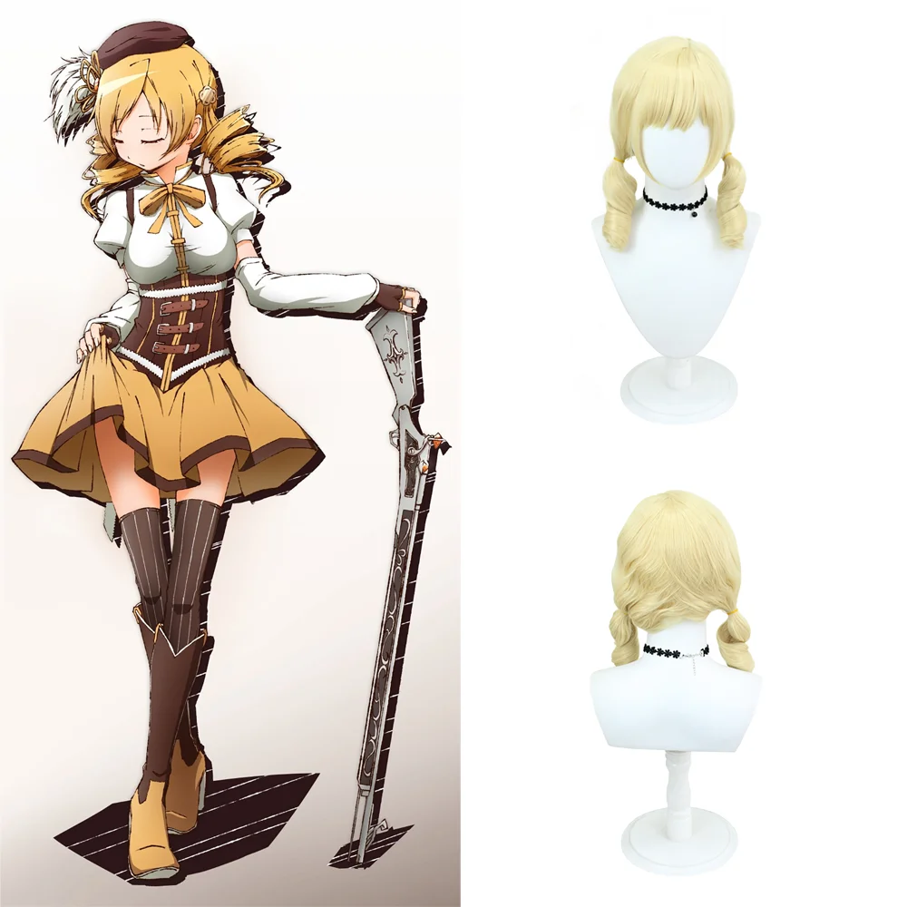 

Anime Puella Magi Madoka Magica Cosplay Synthetic Hair Is A Heat-Resistant Wig Suitable For Women'S Daily Party Role-Playing