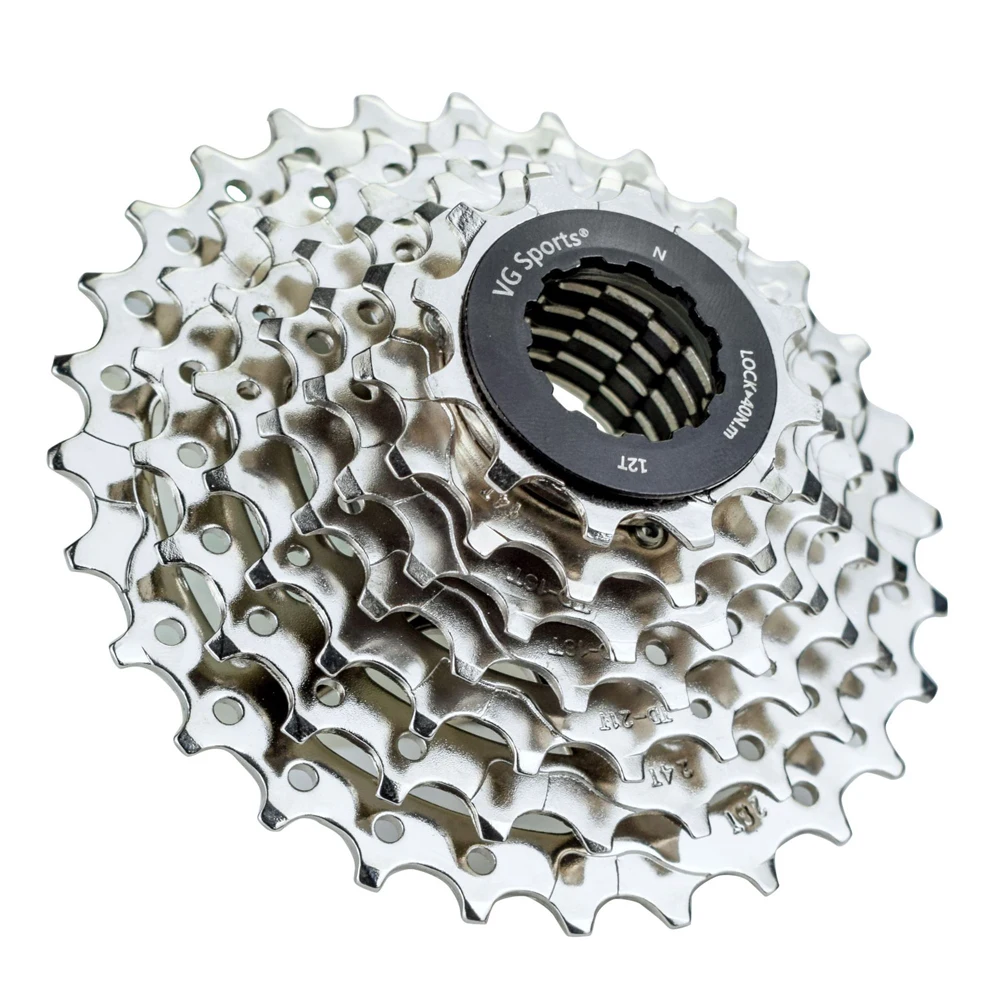 Bike Rear Hub 7 Speed Cassette 7S Flywheels Sprocket MTB Mountain Road Bicycle 12-28T / 12-32T Cassette Flywheel Accessories