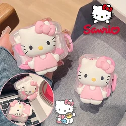 Sanrio Hello Kitty Earphone Case for Apple AirPods Air Pods 1 Pro 2 3 Cartoon Wireless Earphone Charging Cover for Airpods Case