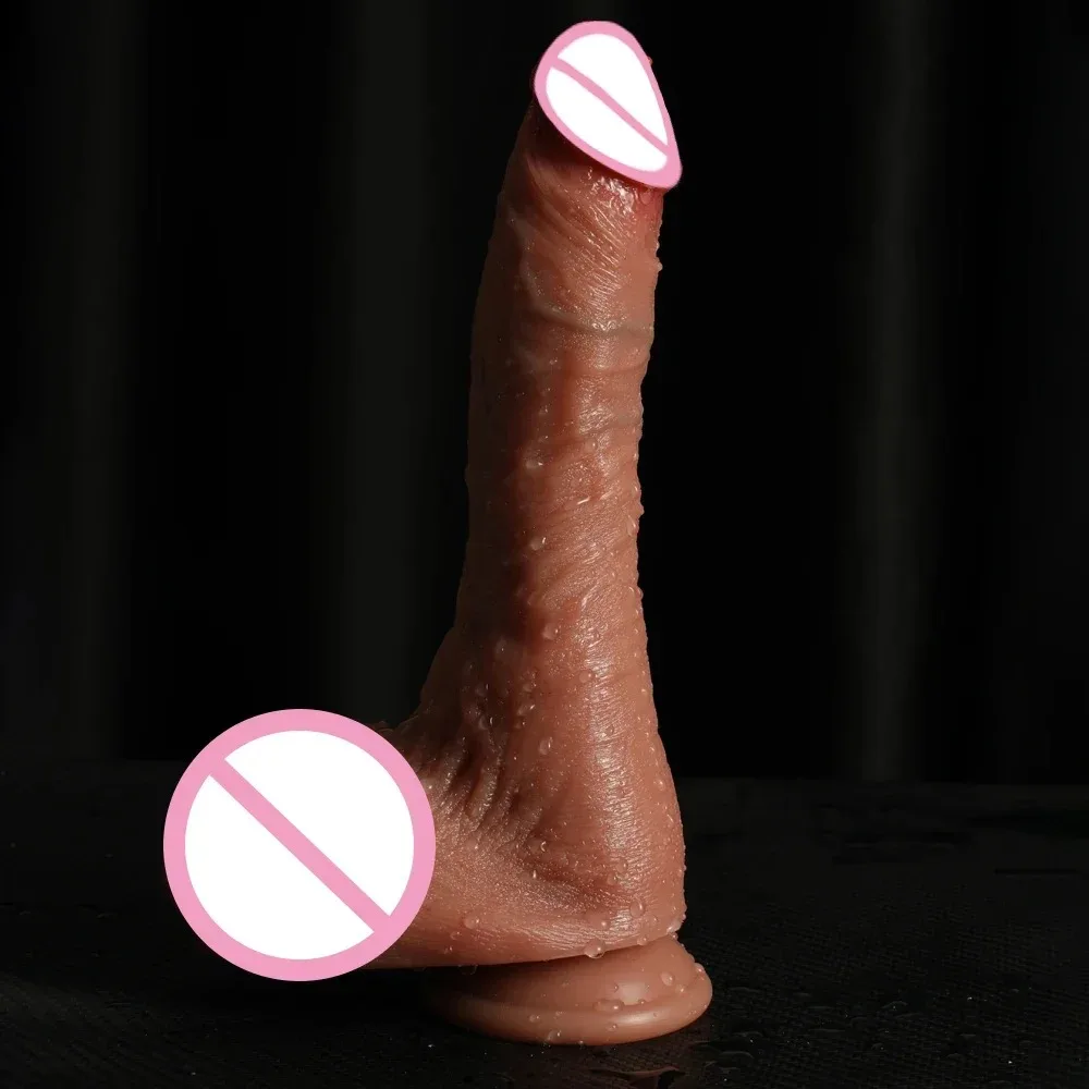 Realistic Dildo For Female Masturbation Sex Toys Suction Cup Dildos Stimulating Orgasms Flexible Dick Big Penis Penetration Anal