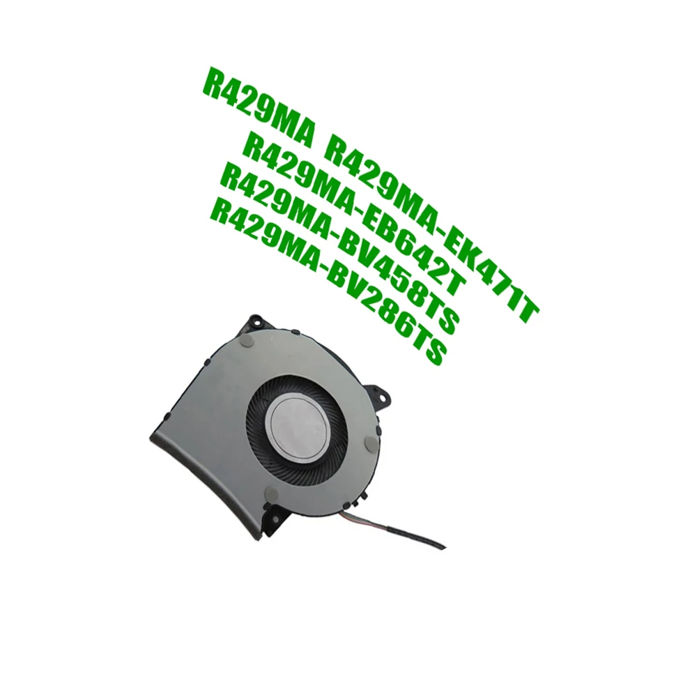 Сменный вентилятор для ASUS R429MA-EK471T R429MA-BV286TS R429MA-EB642T R429MA-BV458TS R429MA R427JA DC5V 0.5A, вентилятор для процессора ноутбука