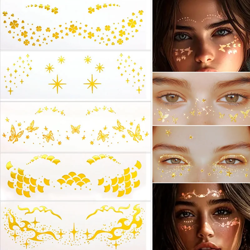 

Блестящая наклейка с веснушками для лица, переносные наклейки для глаз, бровей, банкетная вечеринка, макияж для лица, художественные украшения, косметические инструменты для макияжа для лица