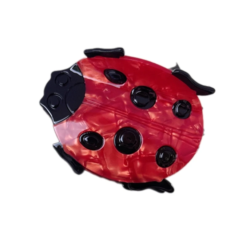 Ladybugs Orchids Clip Cartoon Hair Clamps Animals Hairpin for Girls Kids Teens Women Decoration