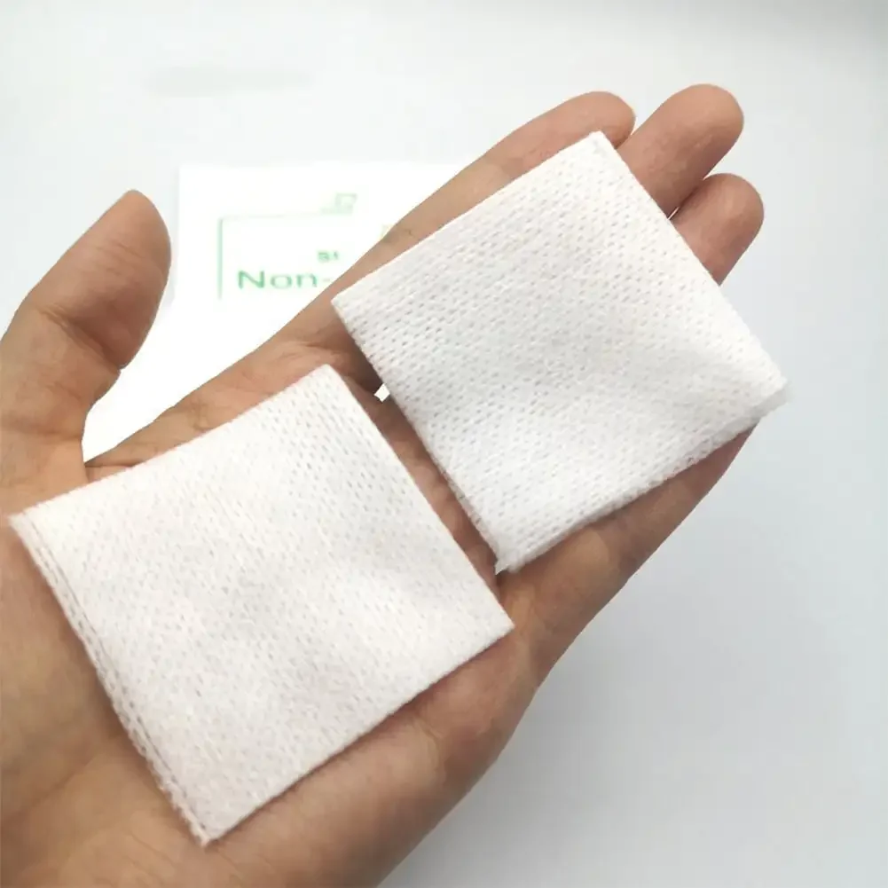 50/100Pcs Sterile Non-woven Gauze Pad Wound Care Supplies Gauze Pad Cotton First Aid Waterproof Wound Dressing First Aid Kits