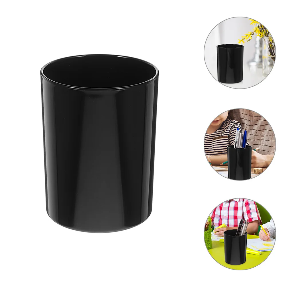 1 قطعة حامل قلم مكتب سعة كبيرة منظم القلم الرصاص دلو تخزين القرطاسية الأنيقة للاستخدام المنزلي والمكتب والمدرسة #5