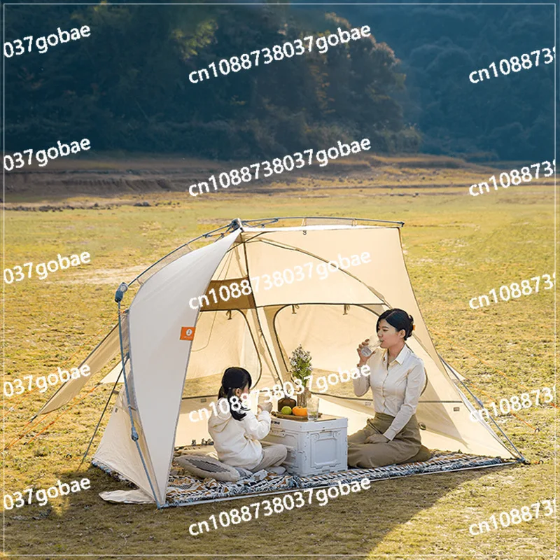 Automatic Quick-opening Beach Tent Outdoor Rain and Sun Protection Park Tent Indoor Folding Portable Parent-child Tent