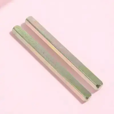 2 stücke Ersatz Bar 85Mm Vierkant Stick Für Alten Stil Knopf Langlebige Eisen Garage Hardware Lange Spindel Einfach Installieren spindel Für