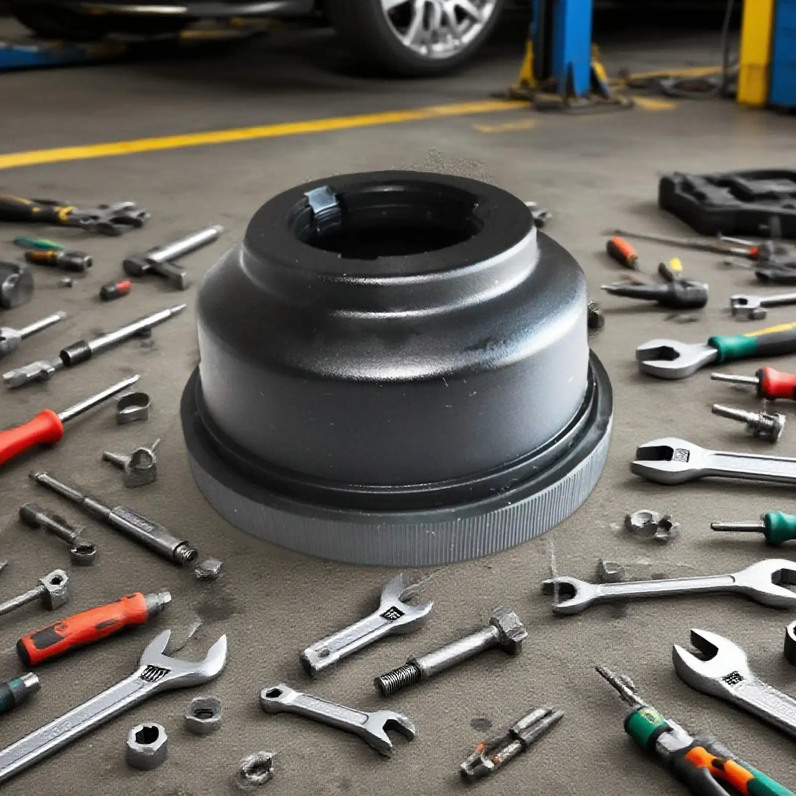 Adaptor Penyeimbang Ban Mobil Adaptor Kerucut Pemusatan Roda Aksesori Penyeimbang Mobil untuk Kendaraan Truk Trailer Mesin Pemotong Rumput Sepeda Jalanan