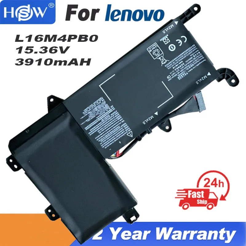 Bateria do Portátil para Lenovo Legion Y720 15ikb 80vr Y710 Sit L16m4pb0 L16s4tb0 5b10m33723 5b10m33724 14.6v 15.36v 60wh Novo