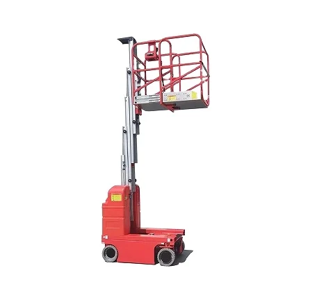 Everlift 150kgs Platform kerja yang ditinggikan semi-elektrik CE ISO Harga bagus Platform angkat gunting Cina Forklift