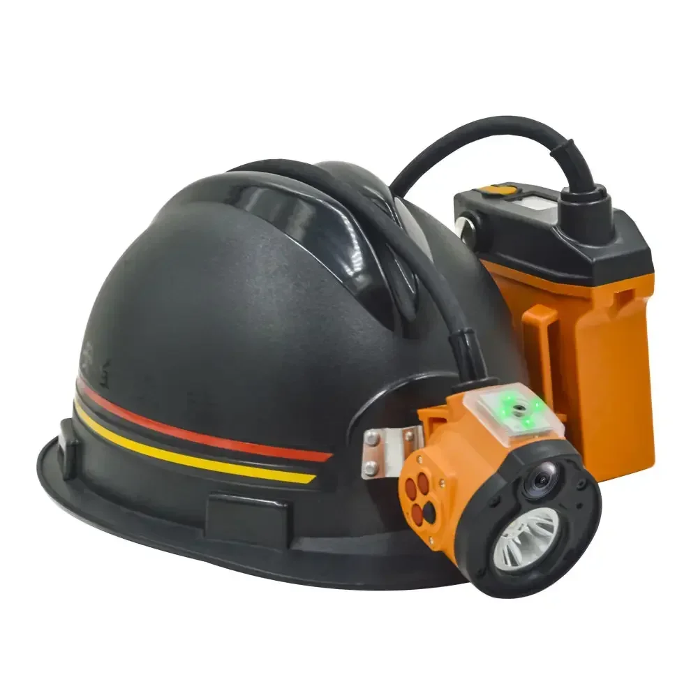 2025 Premium ProductsKLWX8LM(A) Monitoraggio multimediale stroboscopico con cappuccio minerario più luminoso con luce mineraria a led ricaricabile Wifi